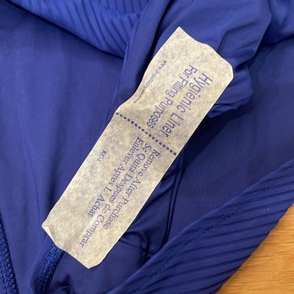 NWT Vitamin A Alia One Piece Swimsuit Cheeky Halter Blue 10 Large - Picture 7 of 11